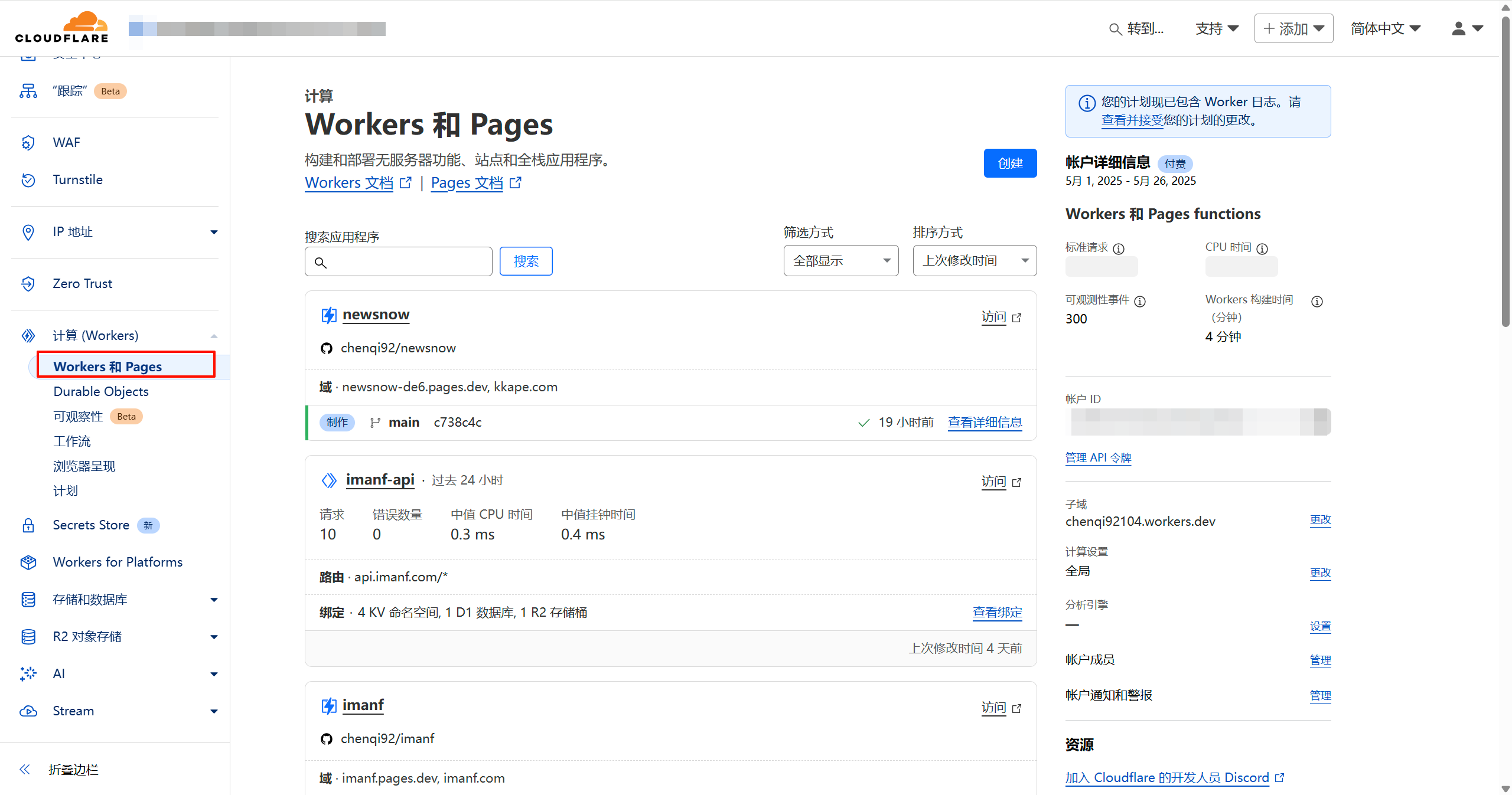 workers and pages